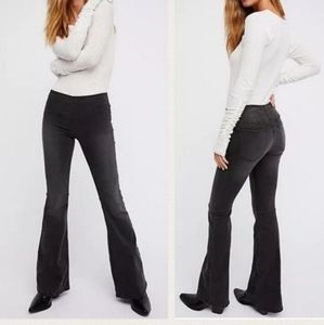 Free People Penny Pull on Flare Jeans